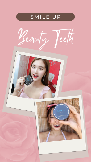 Trắng răng than hoạt tính SMILE UP hủ 100g