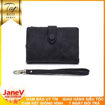 Ví bóp cầm tay da nữ mini đẹp LONI