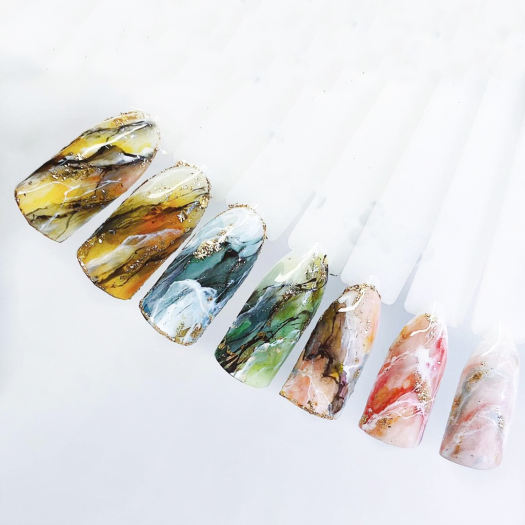 Cồn loang trắng Vinimay chính hãng - loang cồn trang trí móng tay nghệ thuật 15ml (lẻ 1 chai)