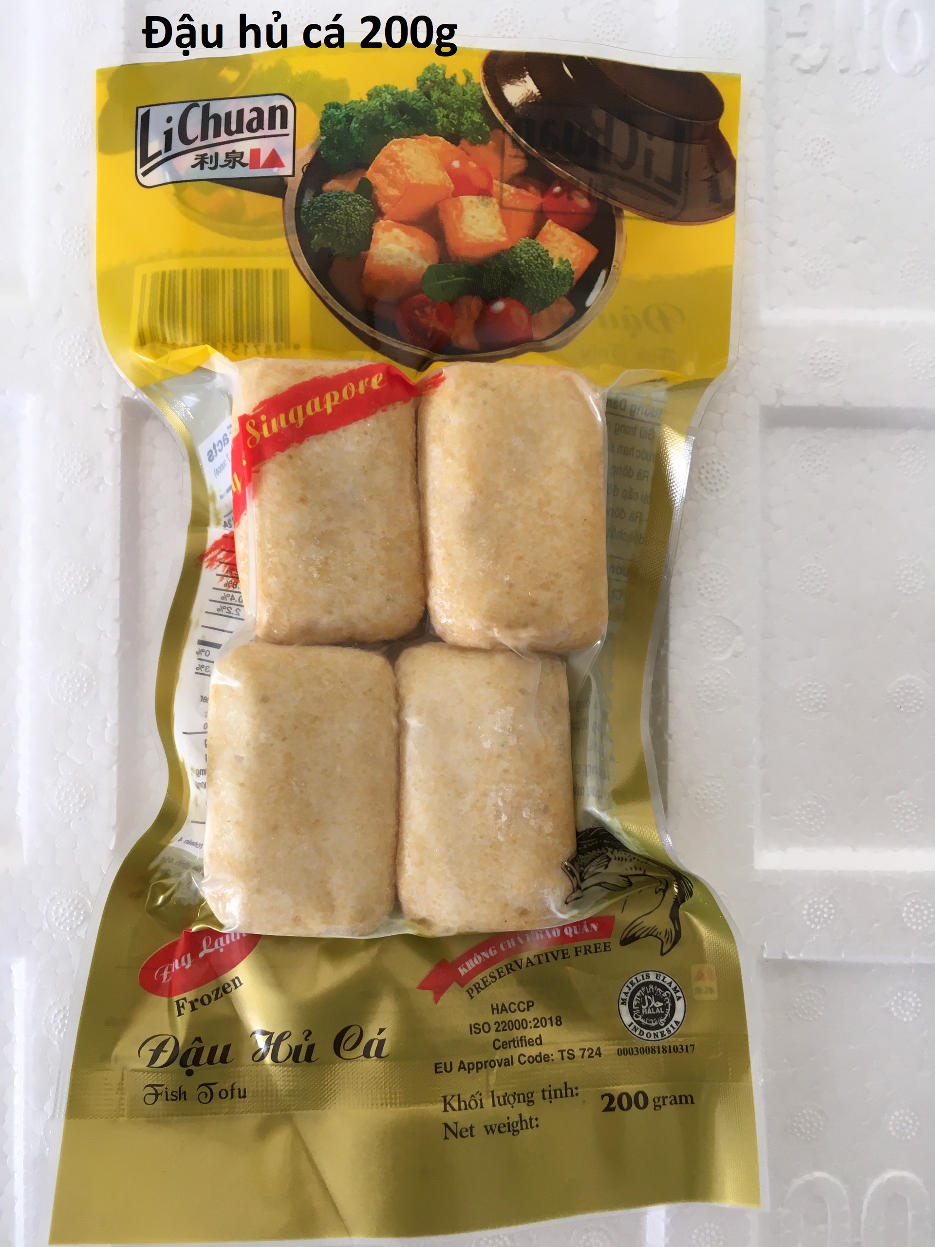 Đậu hủ cá lichuan 200g