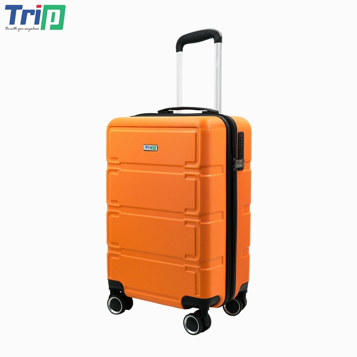 vali nhựa trip p806 size 24 inch, có khóa bảo mật, bảo hành 5 năm - freeship 4