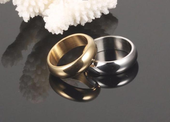 Nhẫn chỉ titanium vĩnh viễn không đen gỉ