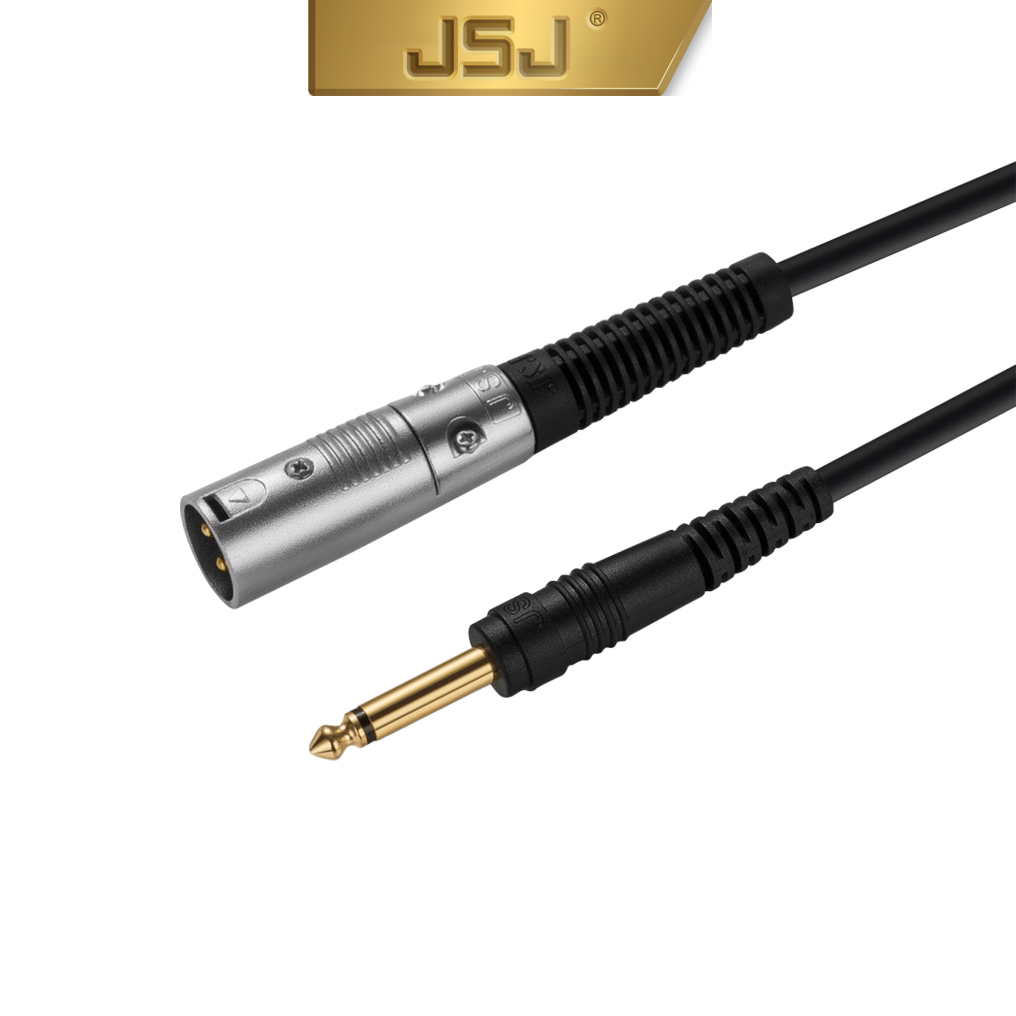 Dây canon (XLR) đực ra đầu 6 ly (6.5mm) đực JSJ 804 dài 1m - 1.5m thiết kế bắt mắt hoàn hảo đến từng chi tiết khả năng chịu lực chịu nhiệt chống nhiễu độ bền cao biên độ dải tần lớn
