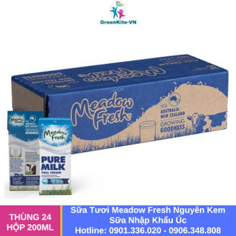 Sữa Tươi MEADOW FRESH Nguyên Kem 200ml