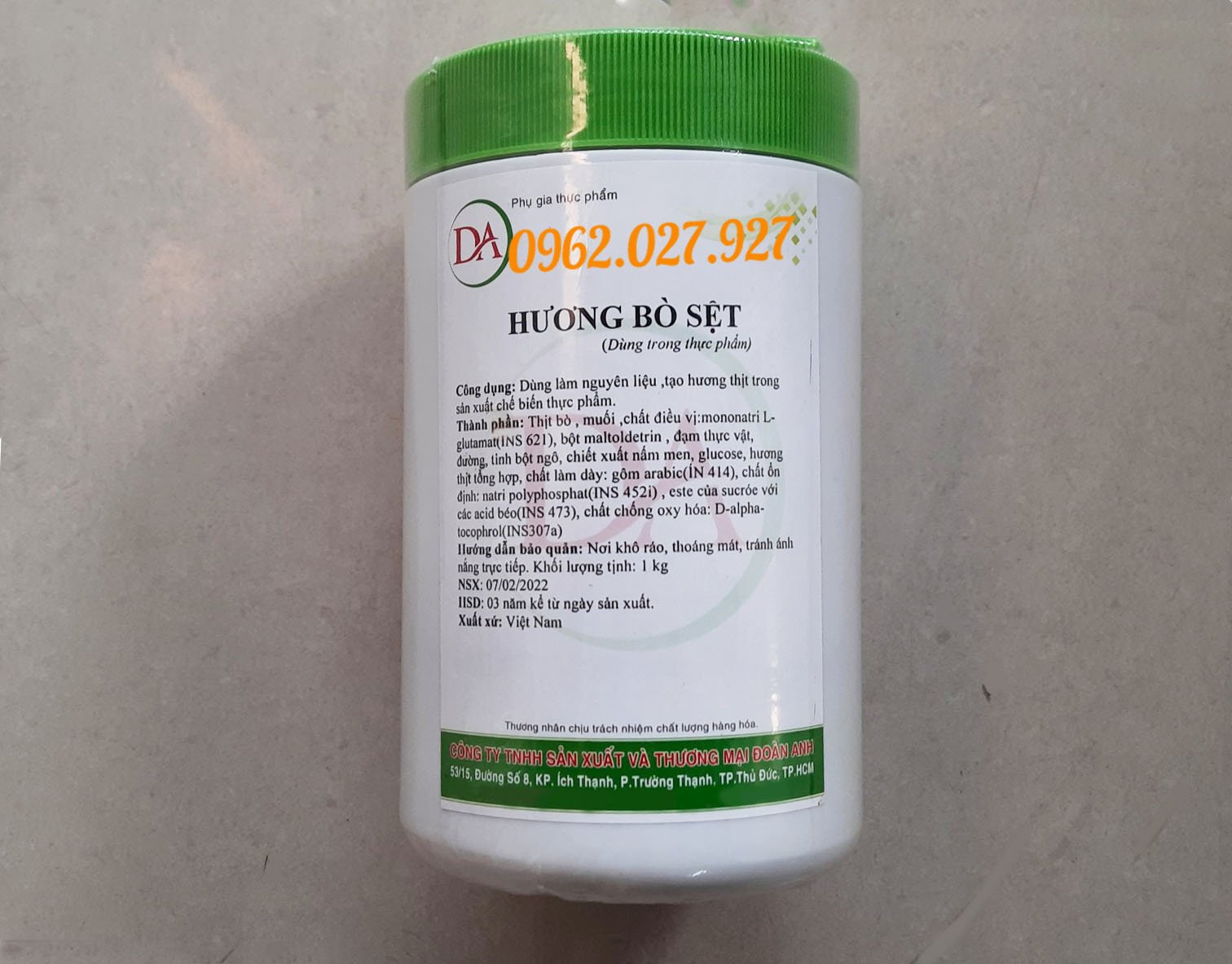 Hương bò dạng sệt Meat Paste Flavor - Bò sệt