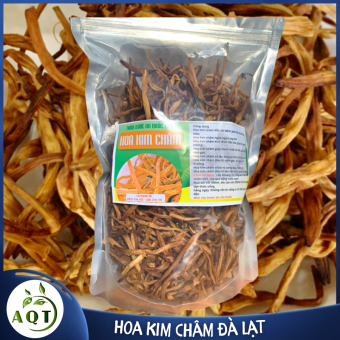 1Kg Hoa Kim Châm Khô Đà Lạt (Hoa Hiên) Tăng Tiểu Cầu, Thông Sữa. Bông Kim Châm Khô Vàng Đẹp, Hàng Loại 1