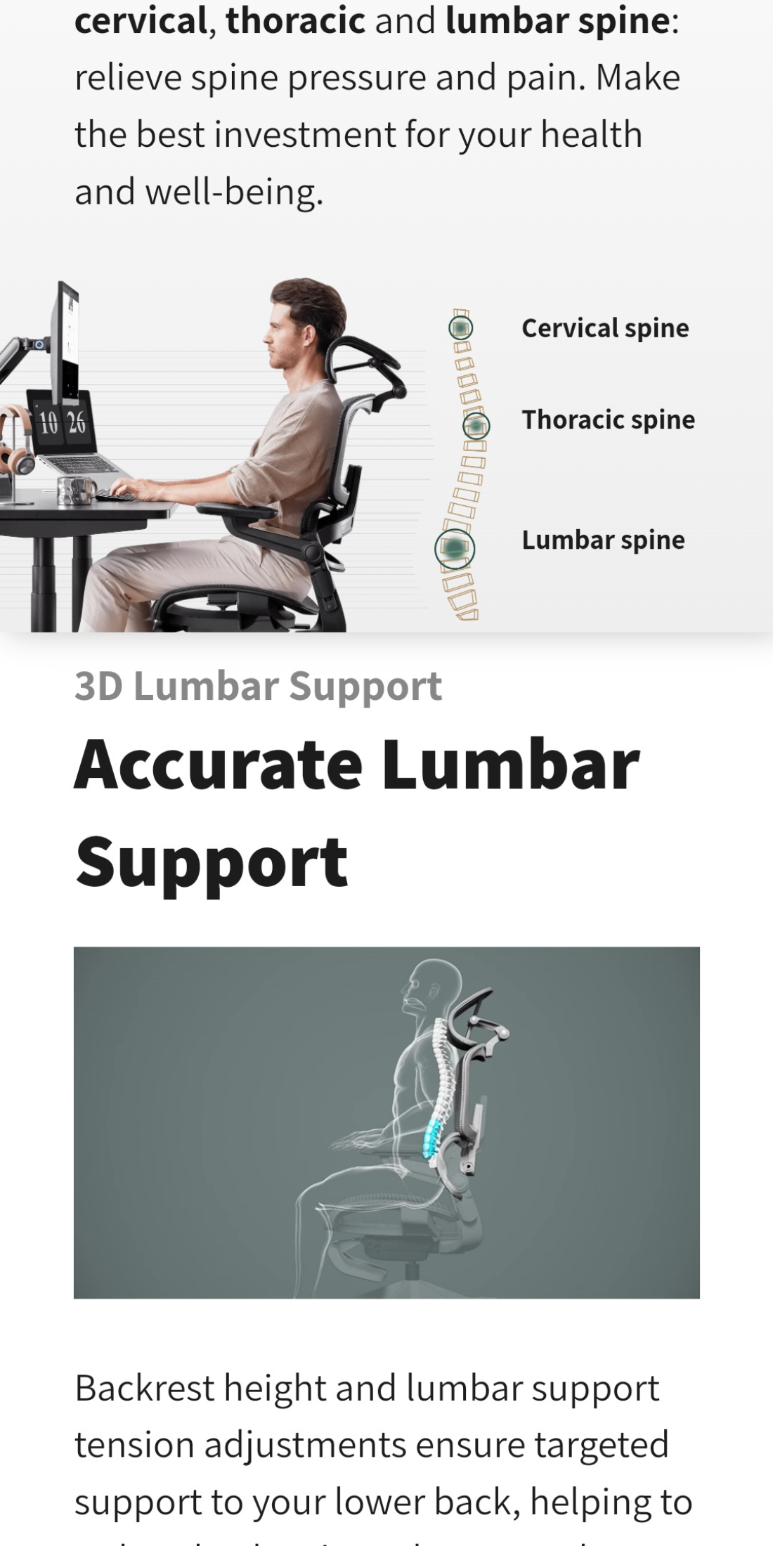 เก้าอี้สำนักงาน Hinomi H1Pro Ergonomic พับได้ พร้อมที่วางขาและที่วางแขนพับเก็บ | เก้าอี้เกมมิ่งตาข่าย