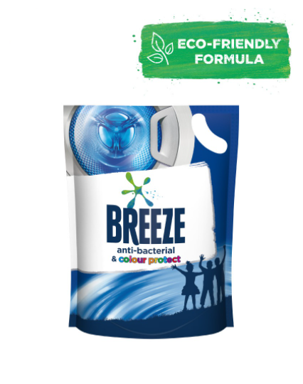 Breeze Liquid Refill Antibac & Color Protect (1.5kg)
