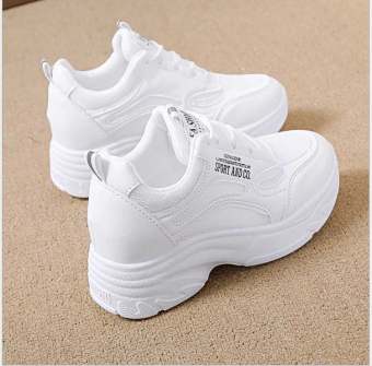 Giày thể thao sneaker nữ nâng đế 6cm( Giày phản  quang) đi học, đi chơi, đi làm đều đẹp siêu nhẹ 2022