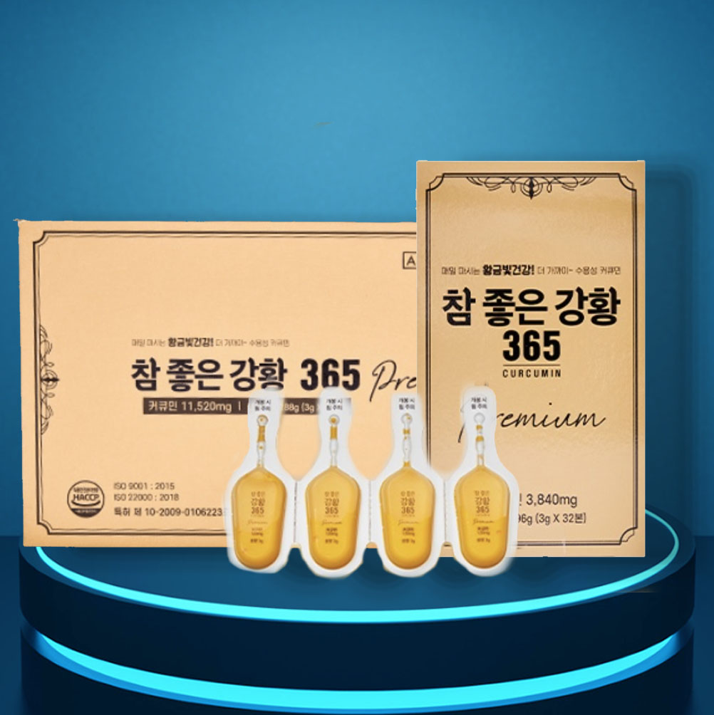 Nghệ nano 365 curcumin premium hàn quốc hỗ trợ chăm sóc sức khoẻ & làm đẹp da chính hãng
