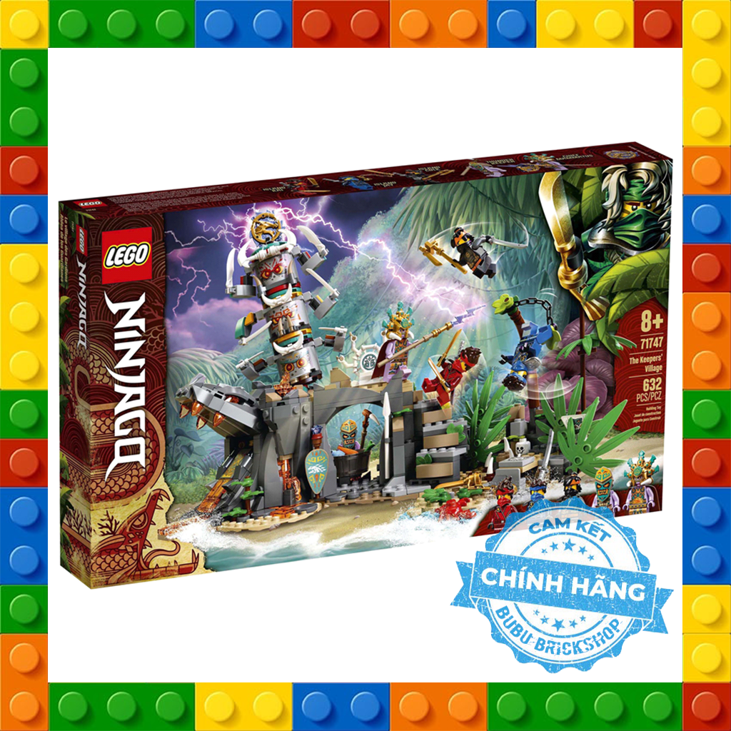 Lego Ninjago 71747 - The Keepers' Village - Bộ xếp hình Lego Ngôi làng của những người canh giữ