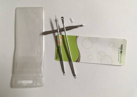 Bộ nặn mụn 3 món- Nghĩa