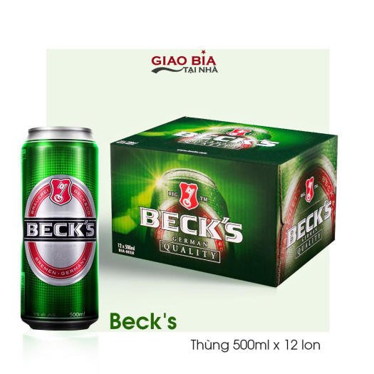 Bia Beck's 500ml 12 Lon Chỉ Giao Nhanh HN