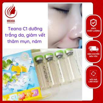 Serum Trắng Da Teana C1 20ml Của Nga Hỗ Trợ Giảm  Nám , Serum Dưỡng Trắng Giảm Tàng Nhang Mờ Thâm Giảm Sẹo Mụn, Dưỡng Trắng Da Cấp Ẩm Da Căng Bóng Shopmyphamng_Mockba