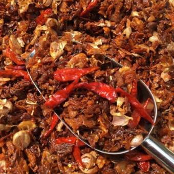 KHÔ BÒ CHÁY TỎI - 100GR