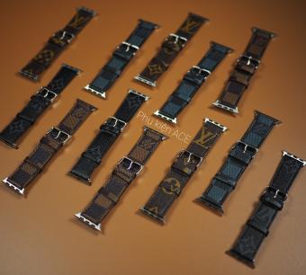 Dây đeo da mềm khâu tay thủ công đồng hồ AW (A.p.p.l.e W.a.t.c.h ) 1 2 3 4 5 6 7 size 38mm 40mm 41mm 42mm 44mm 45mm