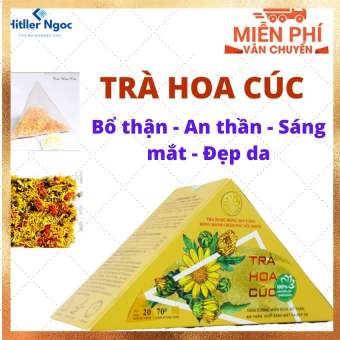 Trà Hoa Cúc - Trà Bông Sen Vàng - Trà Thảo Dược - Trà Hoa Cúc Thảo Mộc - Trà hoa cúc Túi Lọc - Trà Dược Bông Sen Vàng -Trà Tốt Cho Sức Khỏe - hitllerngoc