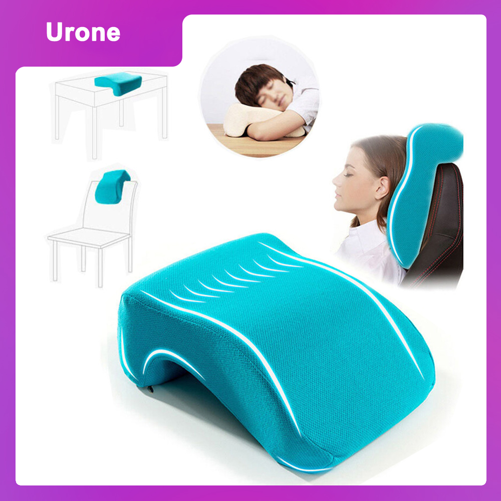 Urone gối ngủ văn phòng đệm lưng ghế văn phòng Gối Ngủ Trưa Văn Phòng Đa Năng, Gối Cao Su Non, Gối Ngủ, Gối Ngủ Học Sinh, Gối Nhỏ Nghỉ Trưa gối ôm cho bé