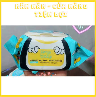 Khăn giấy ướt AMY  không mùi an toàn