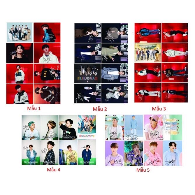 Sét card bts