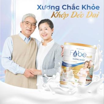 Sữa Bột Xương Khớp Bổ Sung Collagen, Canxi Giúp Xương Chắc Khỏe FOBEMILK - Họp 400g/ 900g