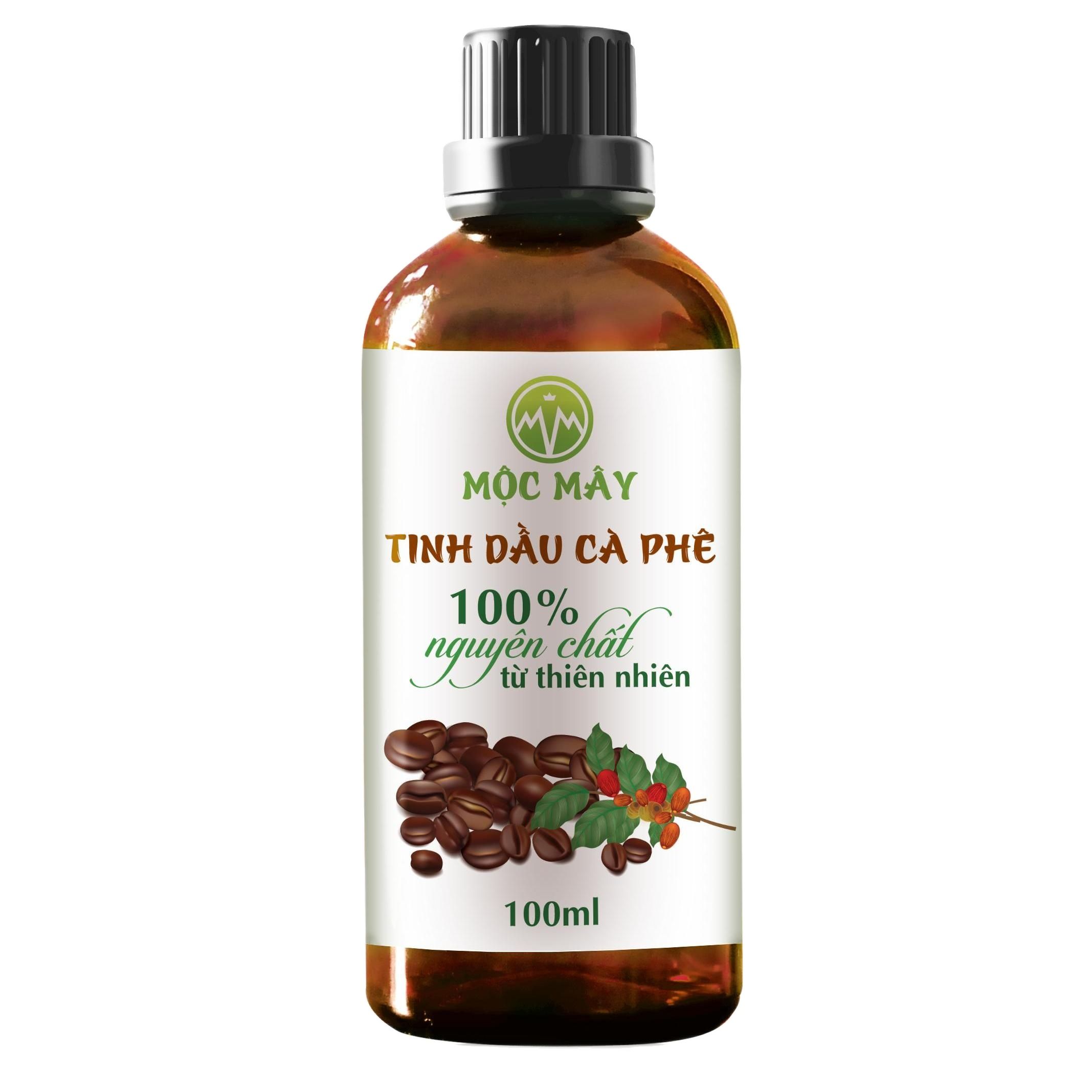 Tinh dầu cà phê (Coffee) chai 100ml nguyên chất Mộc Mây - tinh dầu nguyên chất từ thiên nhiên xông phòng, thơm phòng, thư giản, đuổi muỗi