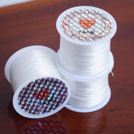 Cuộn dây xỏ chuỗi hạt sợi tơ siêu bền, cước xâu chuỗi hạt - Nhiều màu sắc
