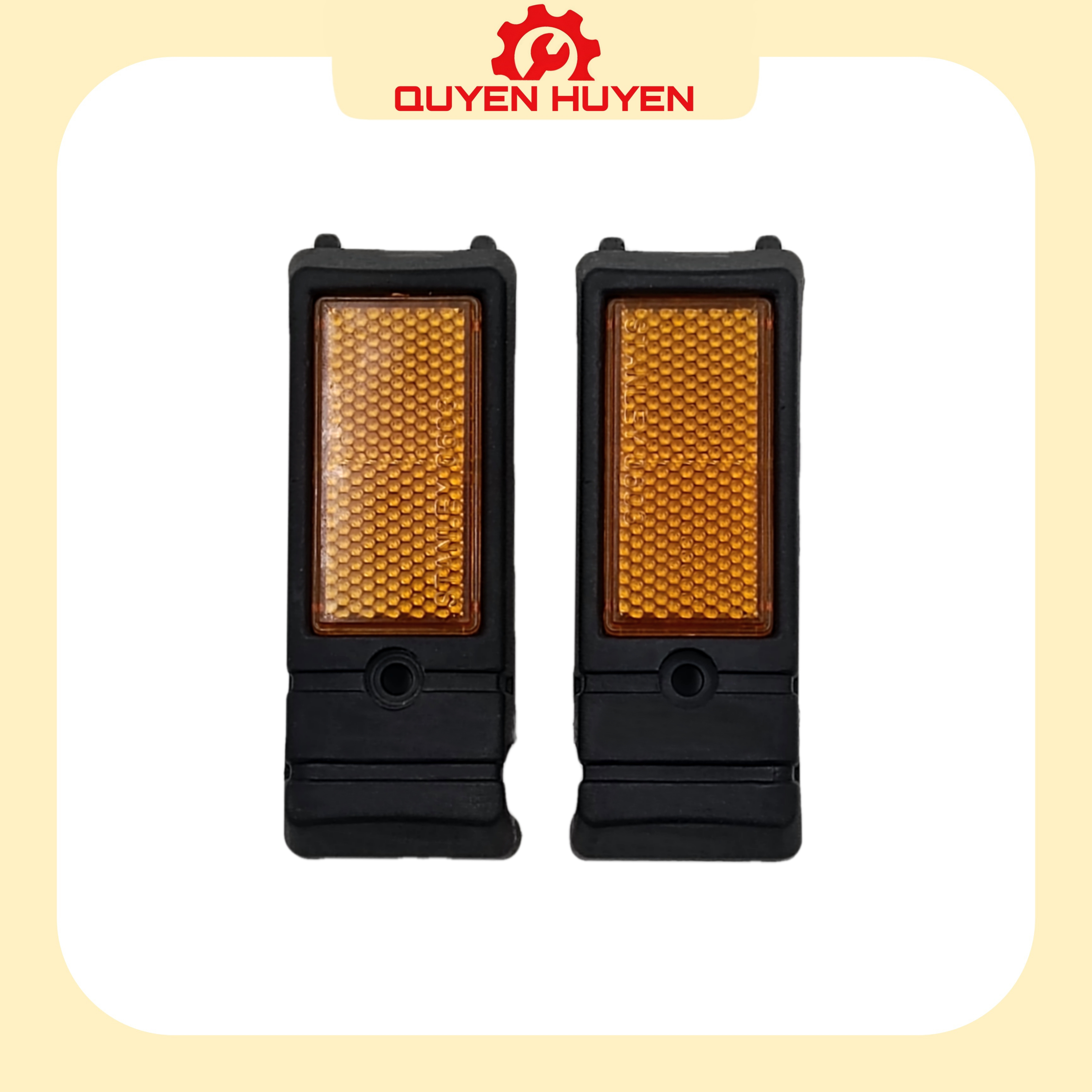 Đôi phản quang xe Dream - Mắt cua hàng đẹp - Mắt mèo xe máy
