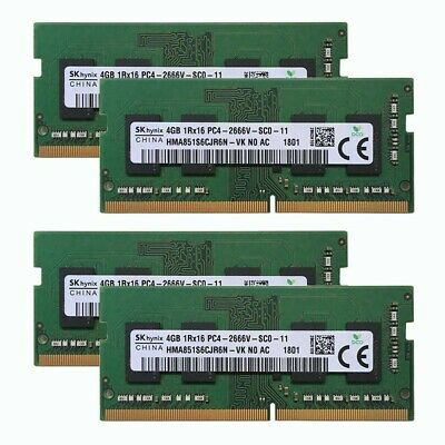 Bộ nhớ ram 4gb ddr4 2666mhz cho laptop