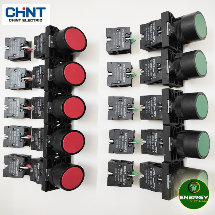 Tiếp điểm phụ np2-be101, np2-be102 chint - thiết bị điện energy