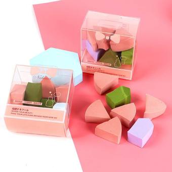 Set 6 bông mút trang điểm cao cấp Nalamei, mút trang điểm
