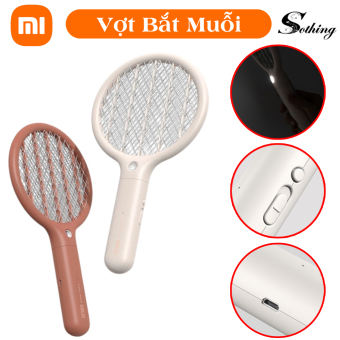 Vợt bắt muỗi SOTHING Xiangwu DSHJ-S-1914 mini -  Vợt Muỗi Sothing mini Tích Hợp Đèn Chiếu , Vợt muỗi Xiaomi , Vợt muỗi an toàn