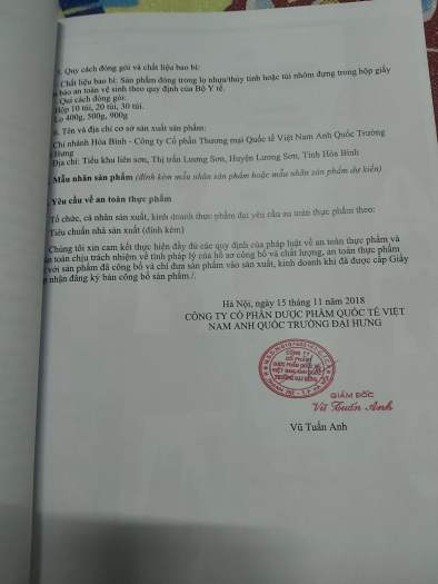 Combo 3 hộp Hồng sâm Curcumin nano loại 900g/1hộp