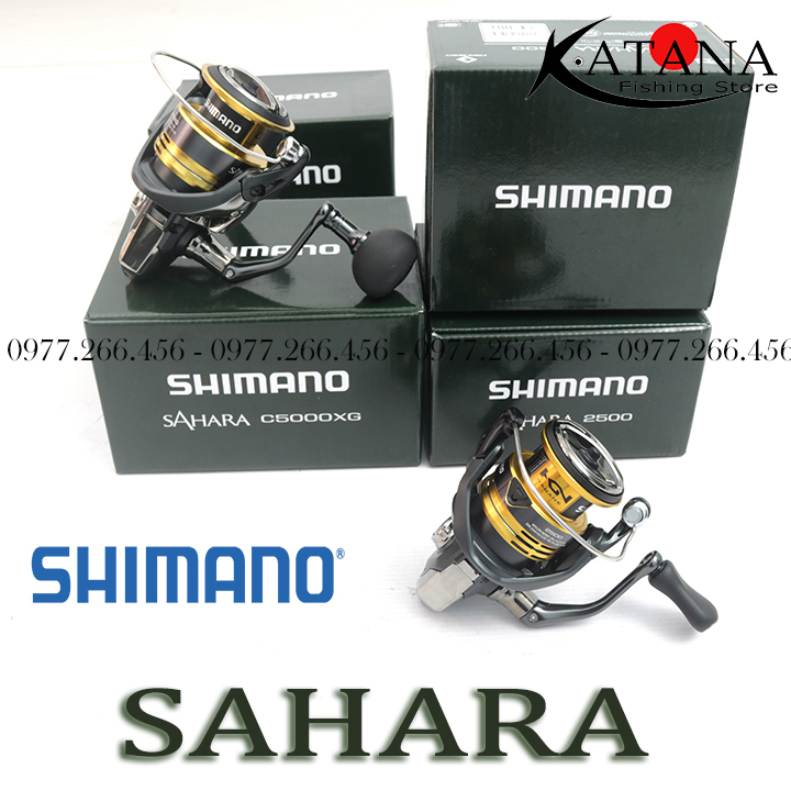 Máy câu cá shimano sahara - new 2022