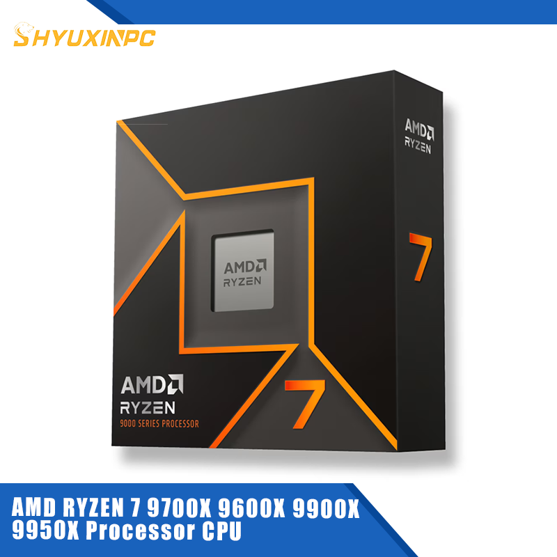 Amd Ryzen 7 9700X 8-Core 16-Thread 5.5Ghz Max Clock Speed Desktop