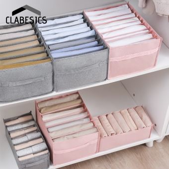 Hộp Sắp Xếp Tủ Quần Áo Cho Quần Jean Đồ Lót Hộp Chia Ngăn Tủ Đồ Gia Dụng Hộp Sắp Xếp Đựng Quần Cho Ngăn Kéo Đựng Quần Áo  - THE BEST CHOICE