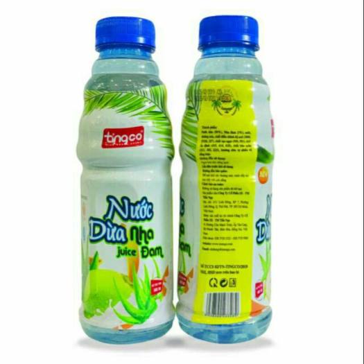 THÙNG 24 CHAI NƯỚC DỪA NHA ĐAM TINGCO 500ML MỚI ĐANG HOT TRÊN THỊ TRƯỜNG