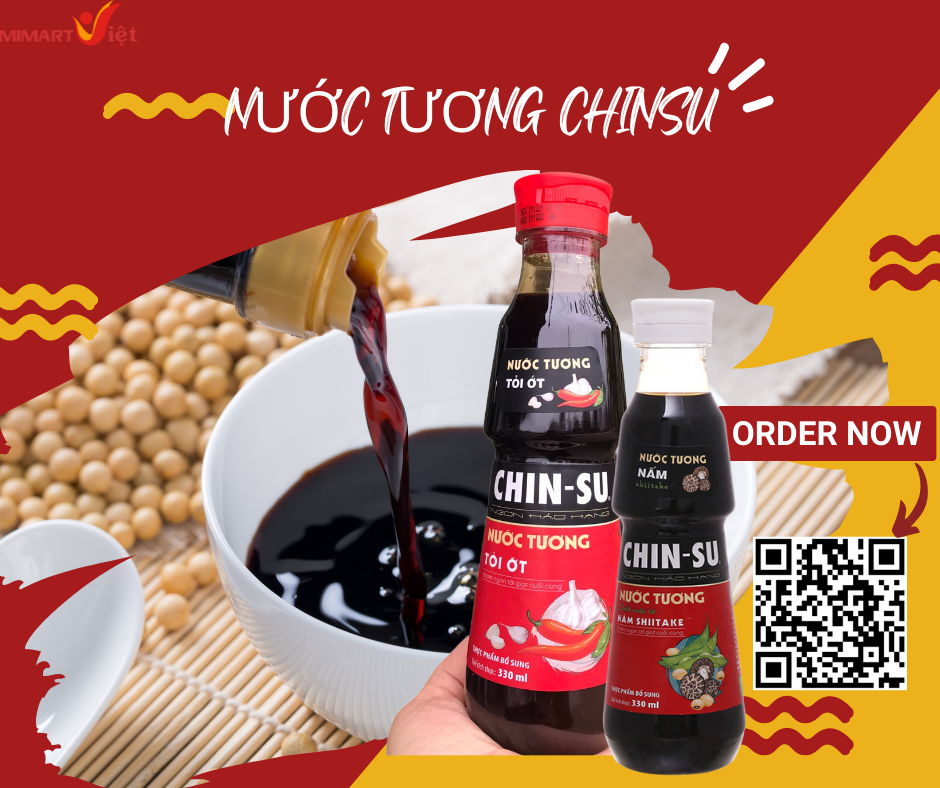 Nước tương chin-su chai 330ml