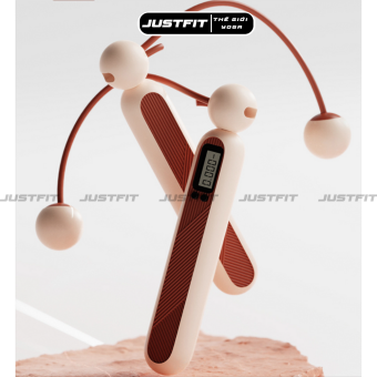 Dây nhảy không dây giảm cân JUSTFIT đếm số, đếm vòng, đếm calo, tập nhẩy thể dục, thể thao