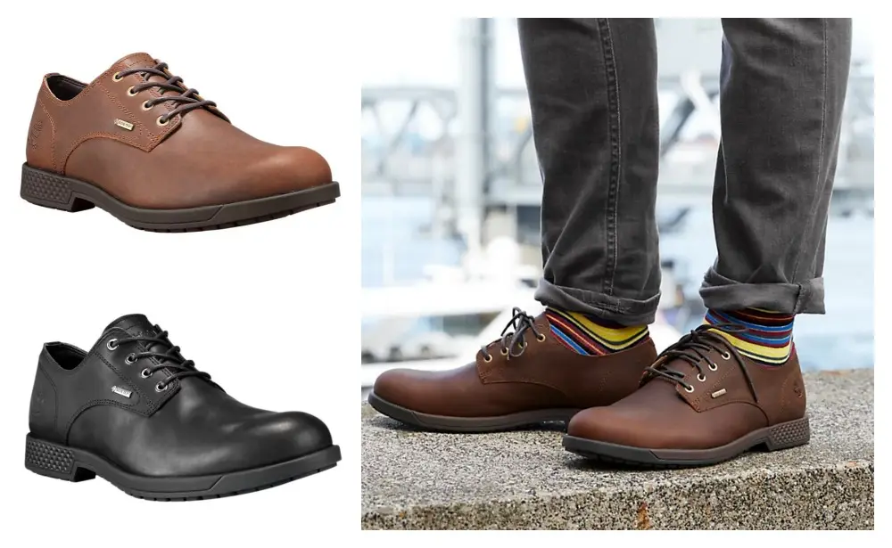 men's city's edge waterproof oxford shoes