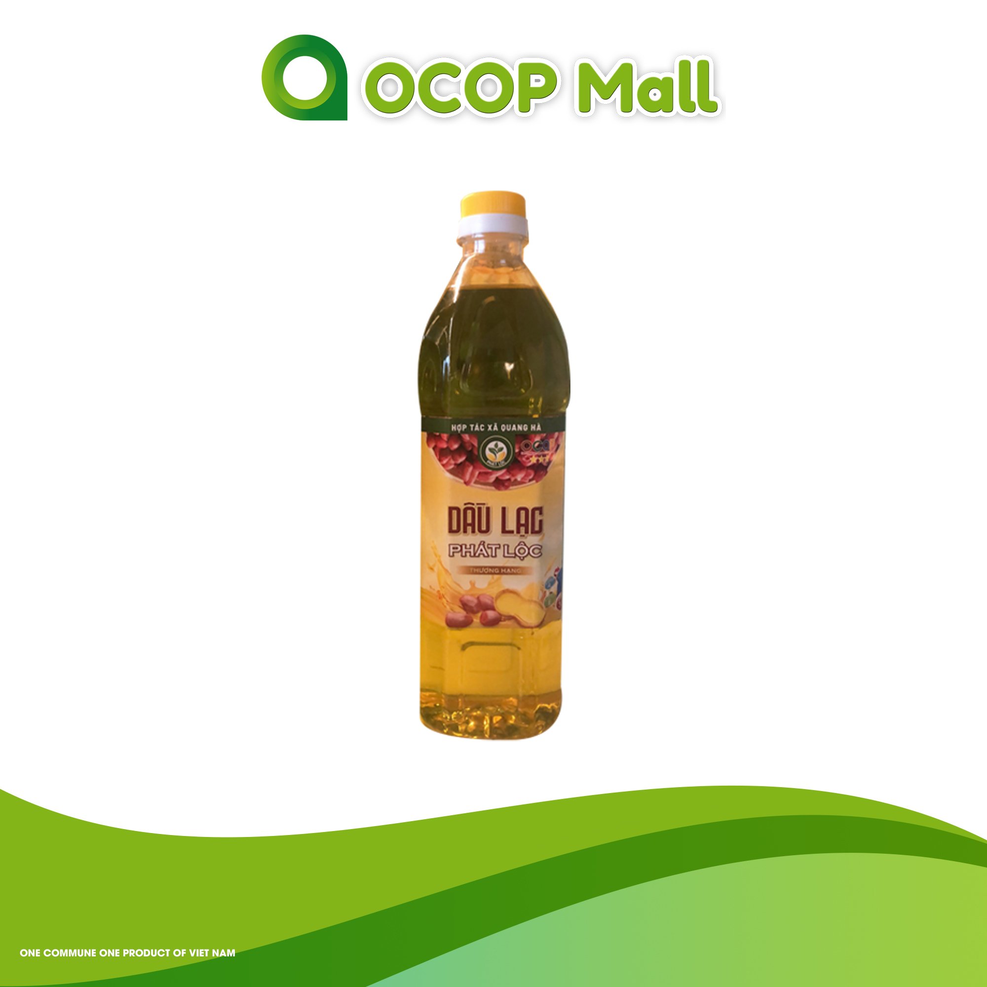 Dầu Lạc Phát Lộc nguyên chất 100% - 1000/2000/5000ml - chai nhựa - Sản phẩm OCOP