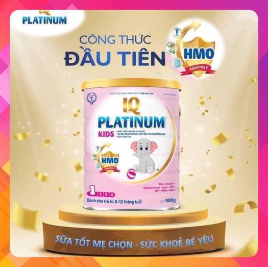 IQ PLATINUM KIDS (Dành cho trẻ từ 0-12 tháng tuổi) giải pháp gốc rễ giúp con tăng cường đề kháng, phát triển trí não 400g-900g