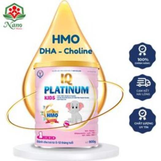 IQ PLATINUM KIDS (Dành cho trẻ từ 0-12 tháng tuổi) giải pháp gốc rễ giúp con tăng cường đề kháng, phát triển trí não 400g-900g