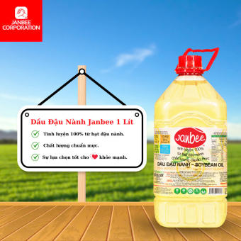 Dầu Đậu Nành Janbee Bình 5L