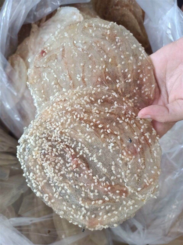 Túi 500gr khô cá đổng mè loại ngon thịt dày bao ngon túi hút chân không