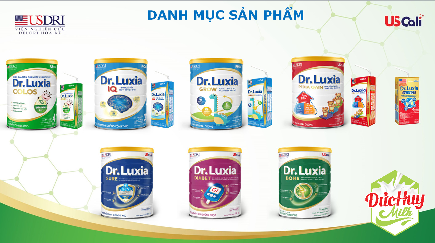 Sữa bột công thức dr.luxia iq 4 900g mới