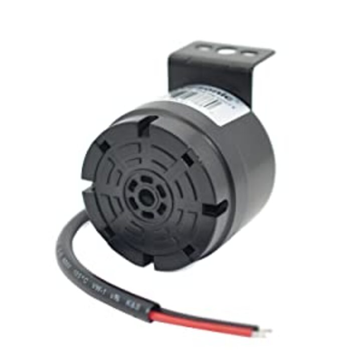 Còi lùi tròn xe nâng 24v 105db- uiversal backup alarm forklift truck 1-25 tons toyota tcm mitsubishi