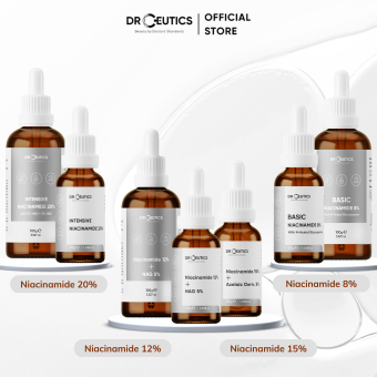 DRCEUTICS Tinh Chất Niacinamide (Vitamin B3) Thu Nhỏ Lỗ Chân Lông Và Làm Sáng Da (30g 100g)