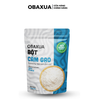 Bột Cám Gạo ( Cám Gạo Sữa ) Đắp Mặt Nạ OBAXUA Nguyên Chất
