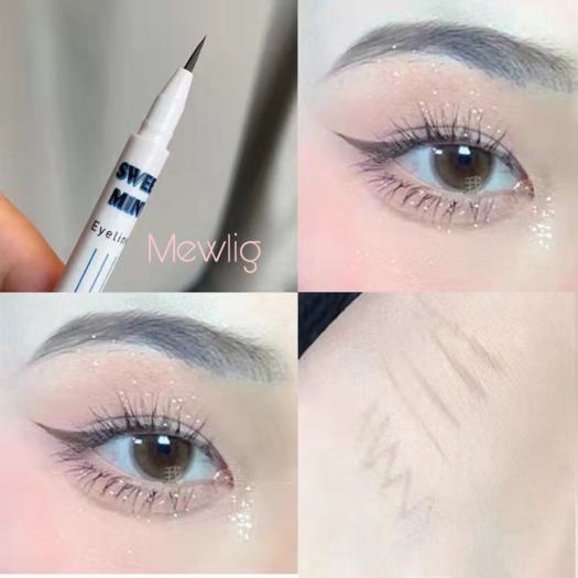 Bút kẻ bọng mắt Sweet Mint Blue tạo bọng mắt, mí mắt, lâu trôi chống nước tiện dụng 0.5g